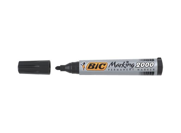 Merkepenn BIC Marking 2000 sort 